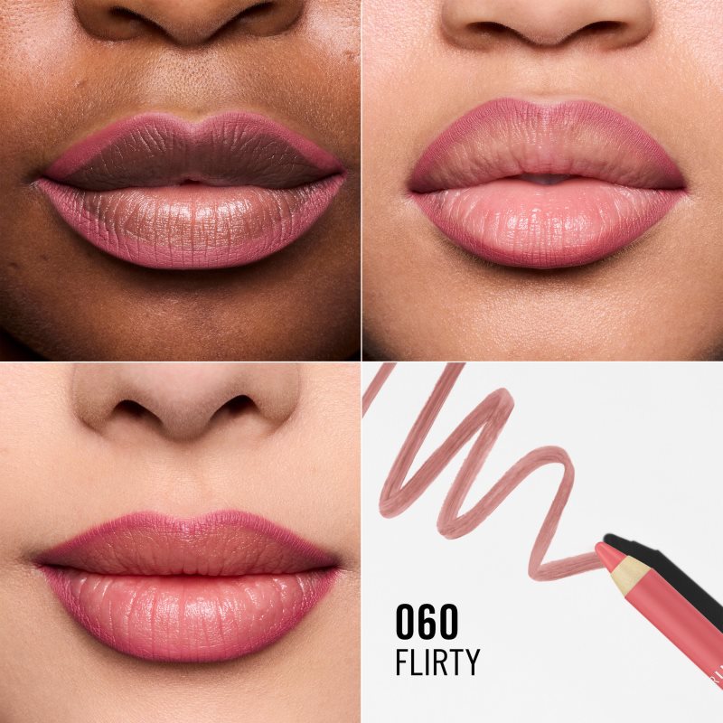 Rimmel Oh My Plump! kontúrovacia ceruzka na pery odtieň 060 Flirty 1.2 g (obrázok 6)