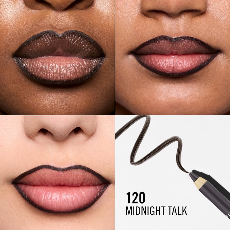 Rimmel Oh My Plump! konturovací tužka na rty odstín 120 Midnight alk 1.2 g (obrázek 6)