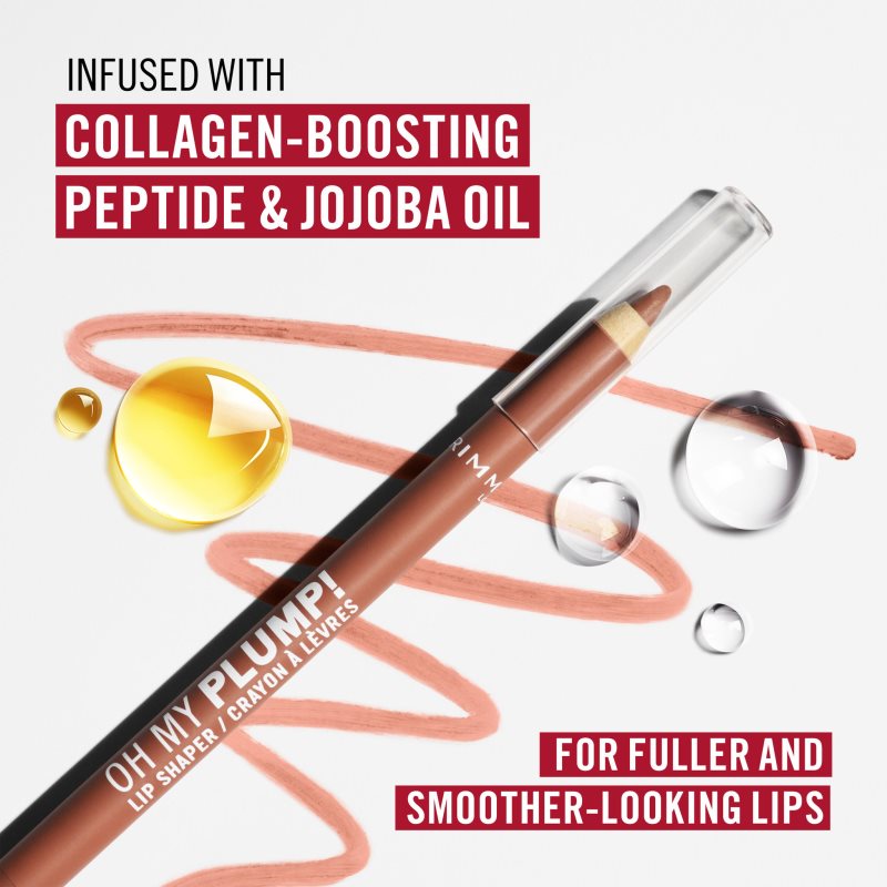 Rimmel Oh My Plump! konturovací tužka na rty odstín 090 Slay Mode 1.2 g (obrázek 7)
