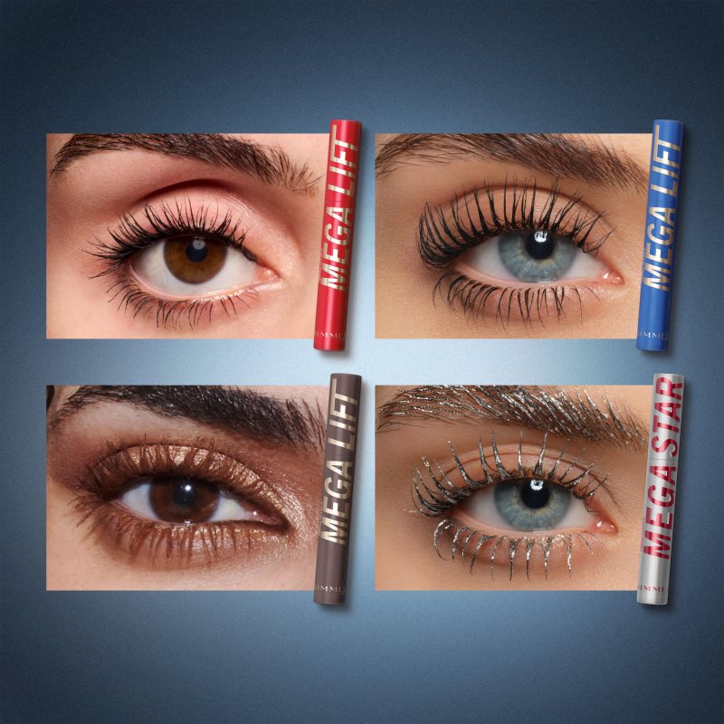 Rimmel Thrill Seeker Mega Lift mascara cils volumisés et courbés teinte 004 Waterproof 10 ml - vue 10