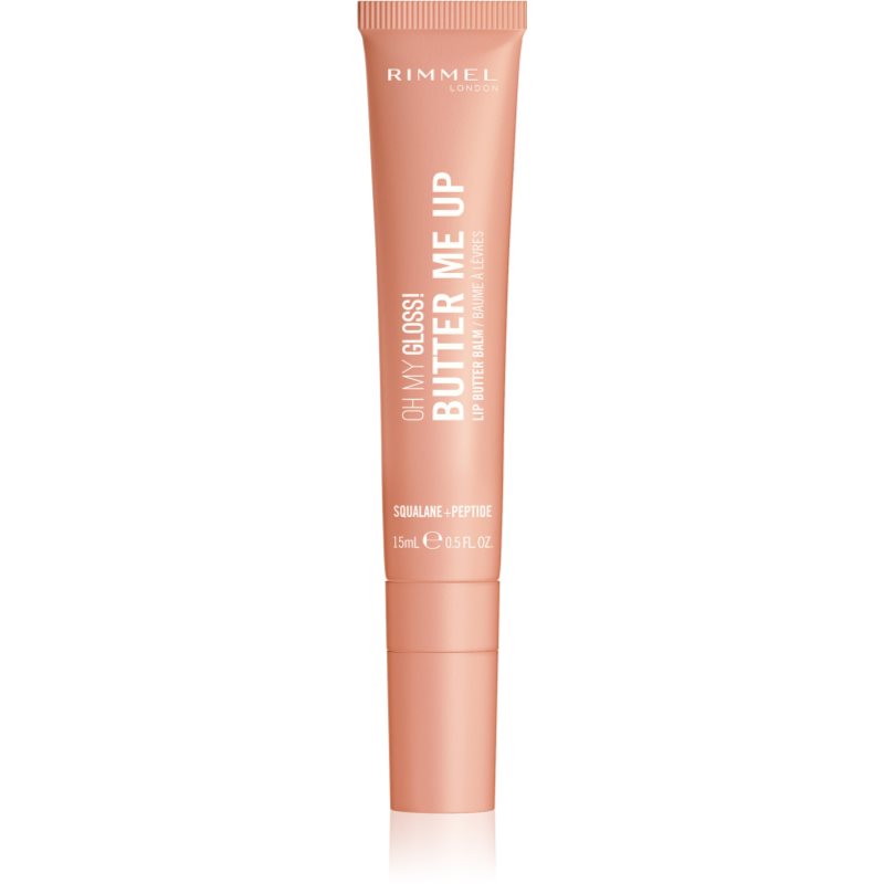Rimmel Oh My Gloss! Butter Me Up hydratační balzám na rty odstín 006 Chai 15 ml