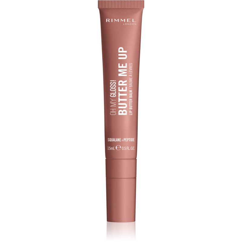Rimmel Oh My Gloss! Butter Me Up balsamo idratante labbra colore 008 Pumpkin Spice 15 ml