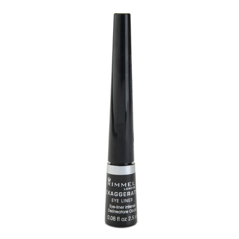 

Rimmel Exaggerate Eyeliner рідка підводка для очей відтінок 100% Black