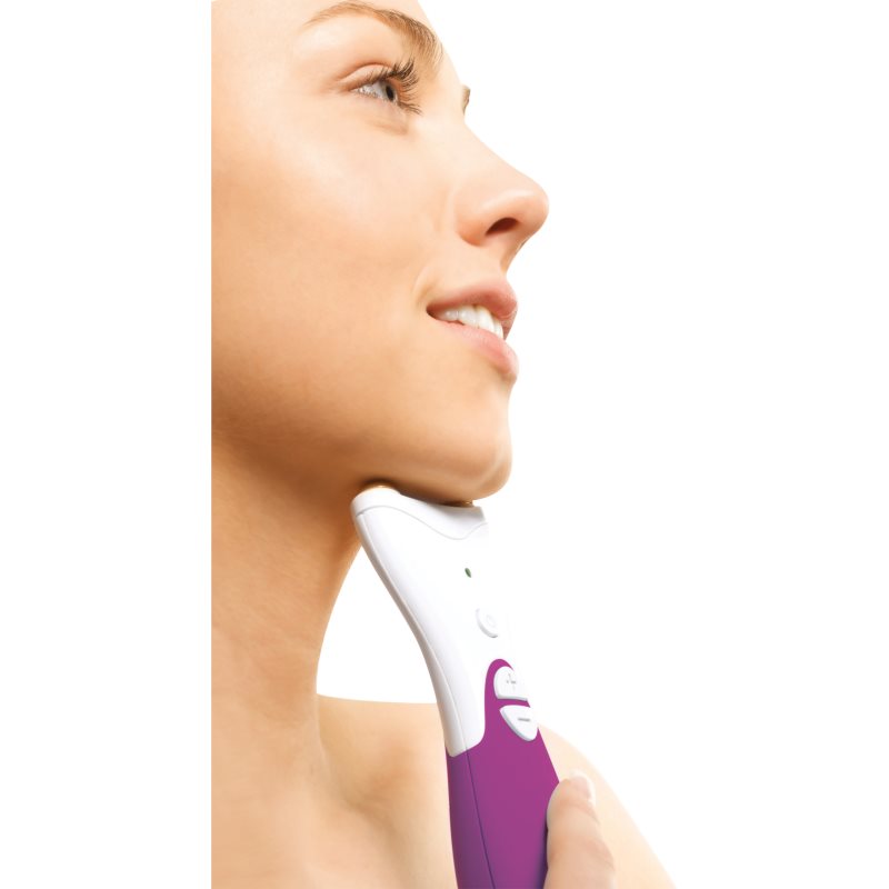 RIO 60 Second Neck Toner Massage Device For Firming Of The Neck And Chin Purple 1 Pc