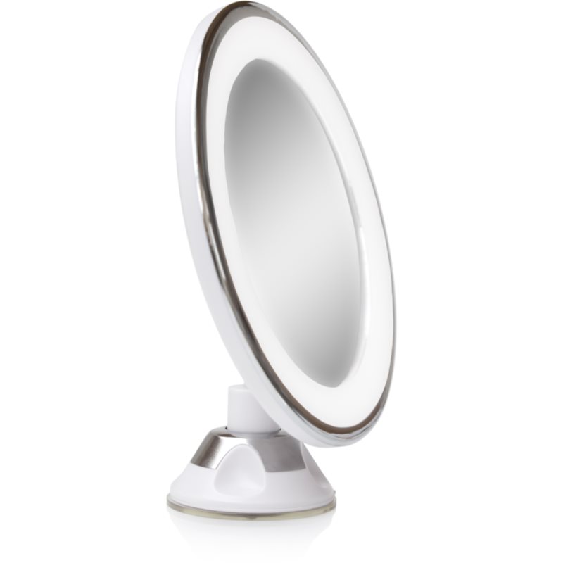 RIO Multi-Use Led Mirror Magnifying Cosmetic Mirror With Suction Cups 1 Pc