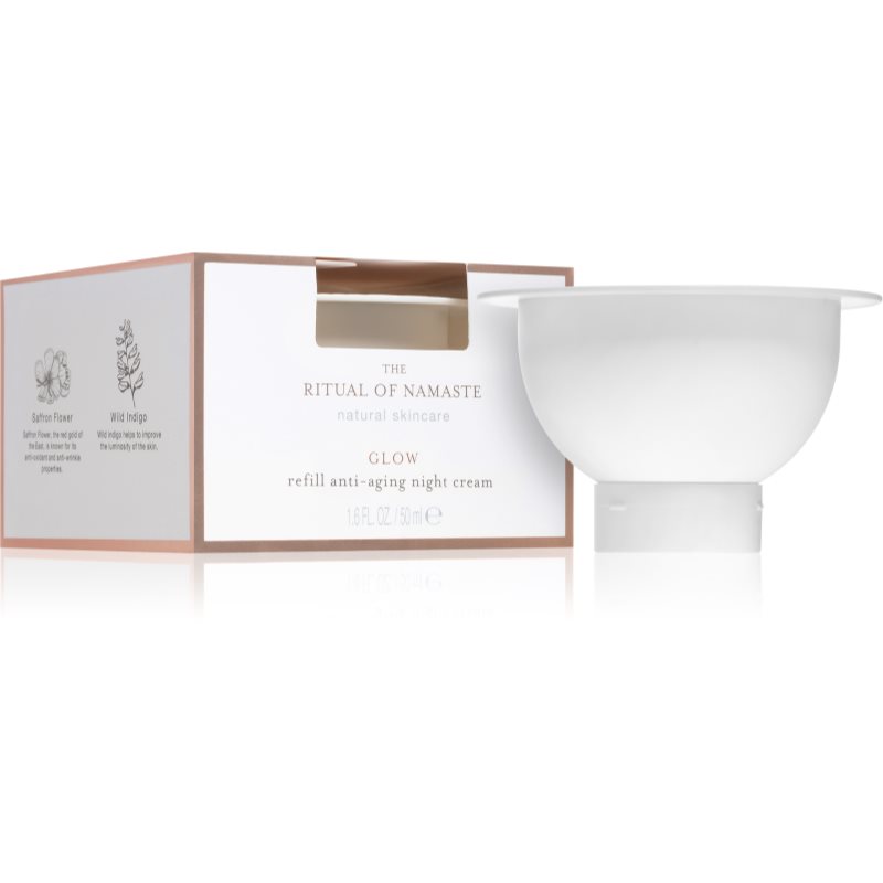 Rituals The Ritual of Namaste crema de noche iluminadora antiarrugas 50 ml