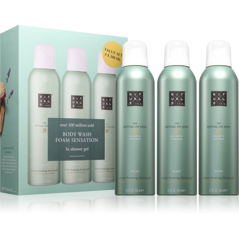 RITUALS The Ritual Of Jing душ пяна 3x200 мл.