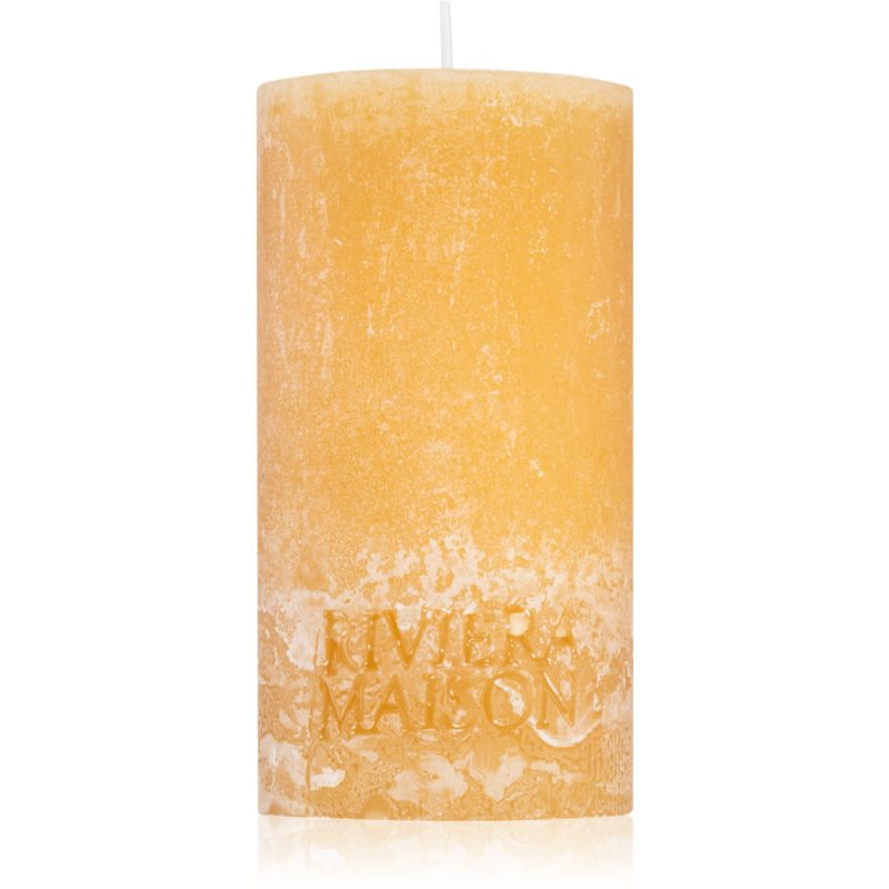 Rivièra Maison Pillar Candle Rustic Caramel gyertya 7x13 cm