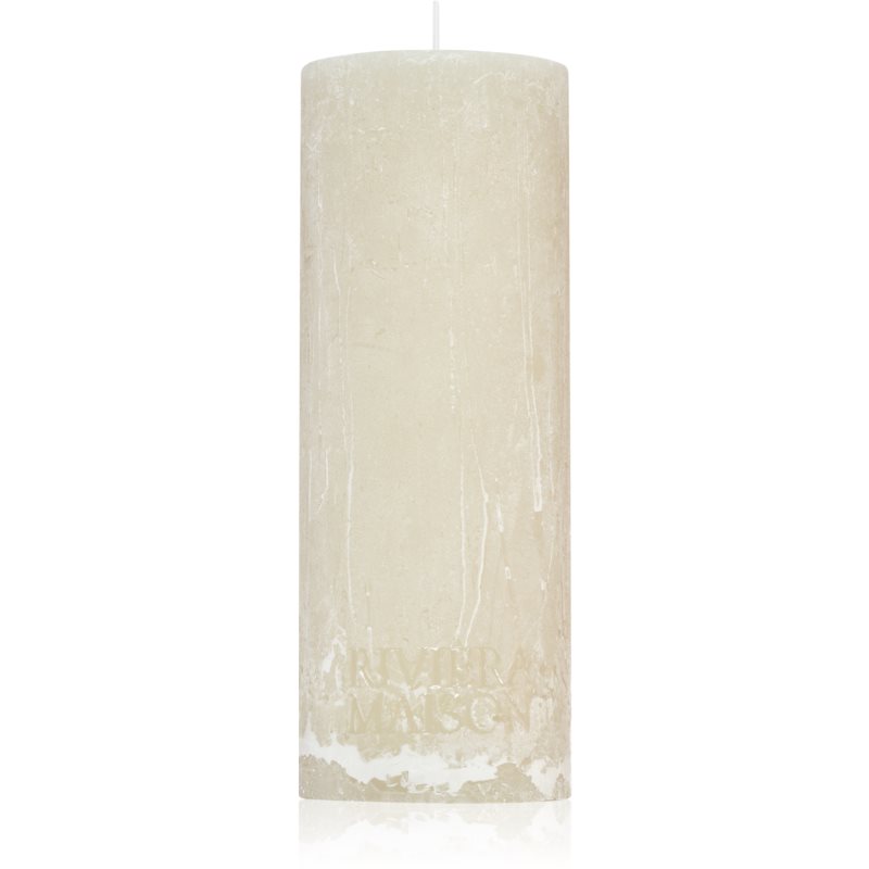 Rivièra Maison Pillar Candle Rustic Flax dekorativní svíčka I. 7x18 cm
