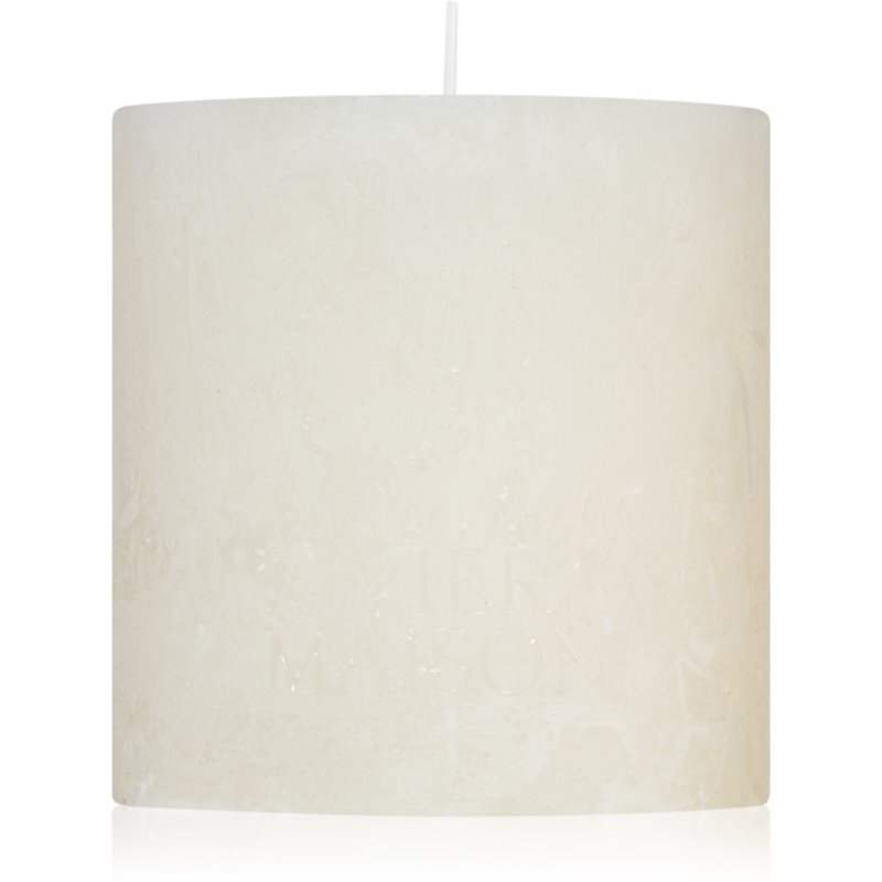 Rivièra Maison Pillar Candle Rustic White gyertya 10x10 cm