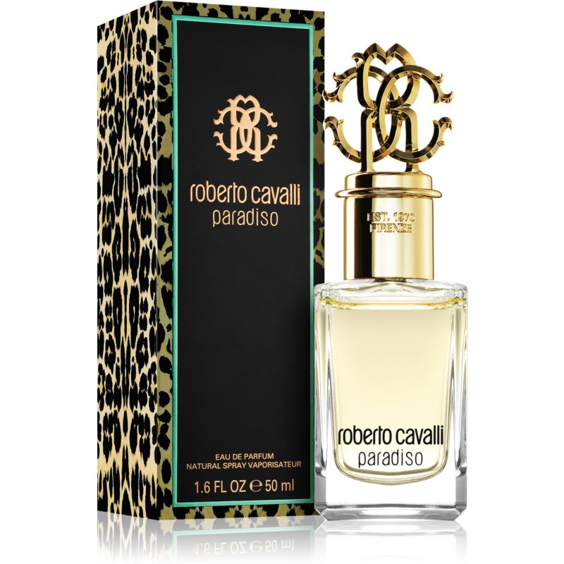 Roberto Cavalli Paradiso Eau De Parfum New Design For Women 50 Ml