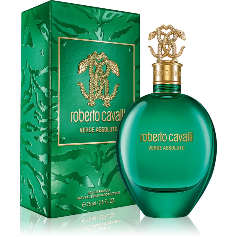Roberto Cavalli Signature Verde Assoluto parfémovaná voda pro ženy 75 ml (obrázek 3)