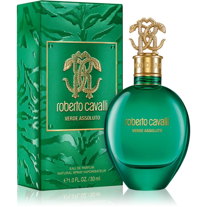 Roberto Cavalli Signature Verde Assoluto parfumovaná voda pre ženy 30 ml (obrázok 3)