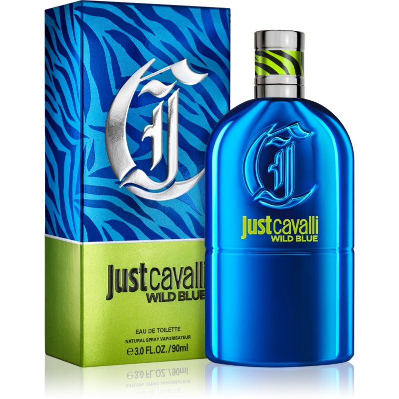 Thumbnail - Roberto Cavalli Just Cavalli Wild Blue Eau de Toilette für Herren 90 ml