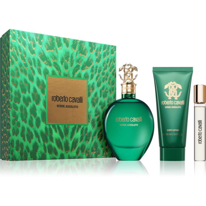 Roberto Cavalli Signatura Verde Assoluto darilni set za ženske