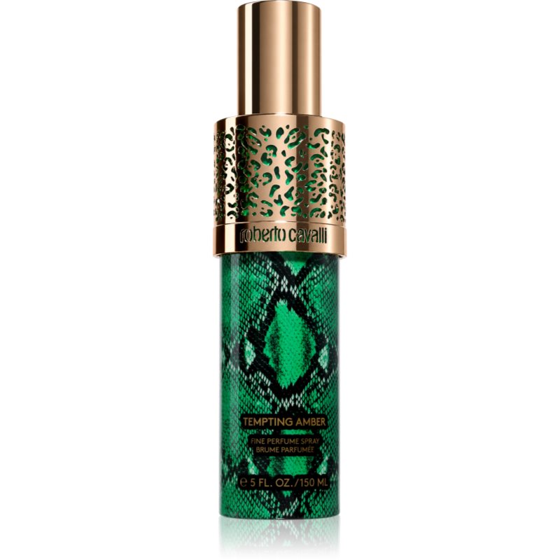 Roberto Cavalli Fine Perfume Mist Tempting Amber eau de parfum for women 150 ml