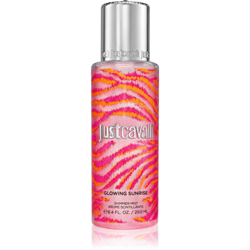 Roberto Cavalli Just Cavalli Glowing Sunrise rozjasňujúca hmla na telo pre ženy 250 ml