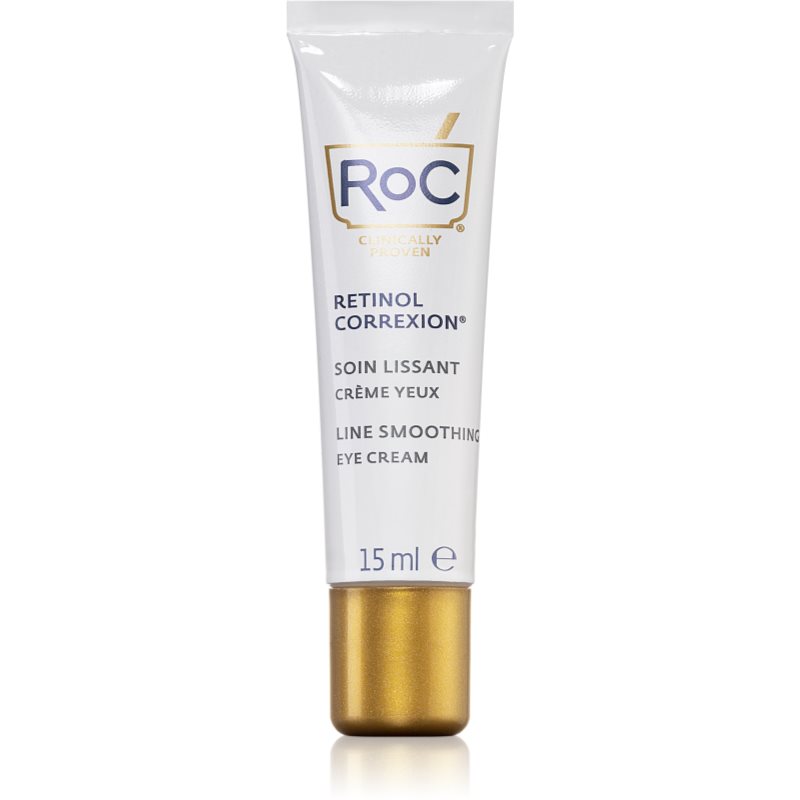 RoC Retinol Correxion Line Smoothing крем проти зморшок для шкіри навколо очей 15 мл