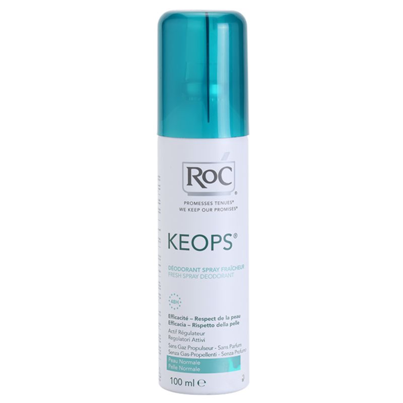 RoC Keops purškiamasis dezodorantas 48 val. 100 ml