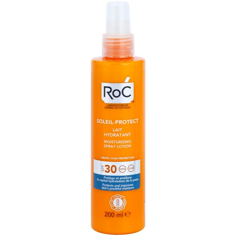 

RoC Soleil Protect захисне зволожуюче молочко у формі спрею SPF 30