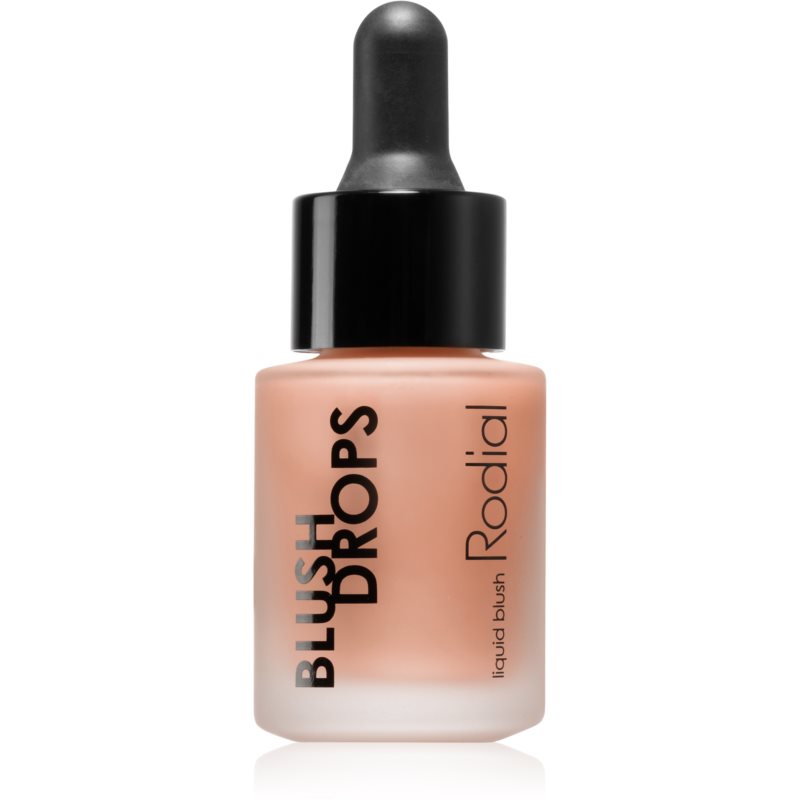 Rodial Blush Drops liquid blusher and lip gloss adds moisture and shine shade Sunset Kiss 15 ml
