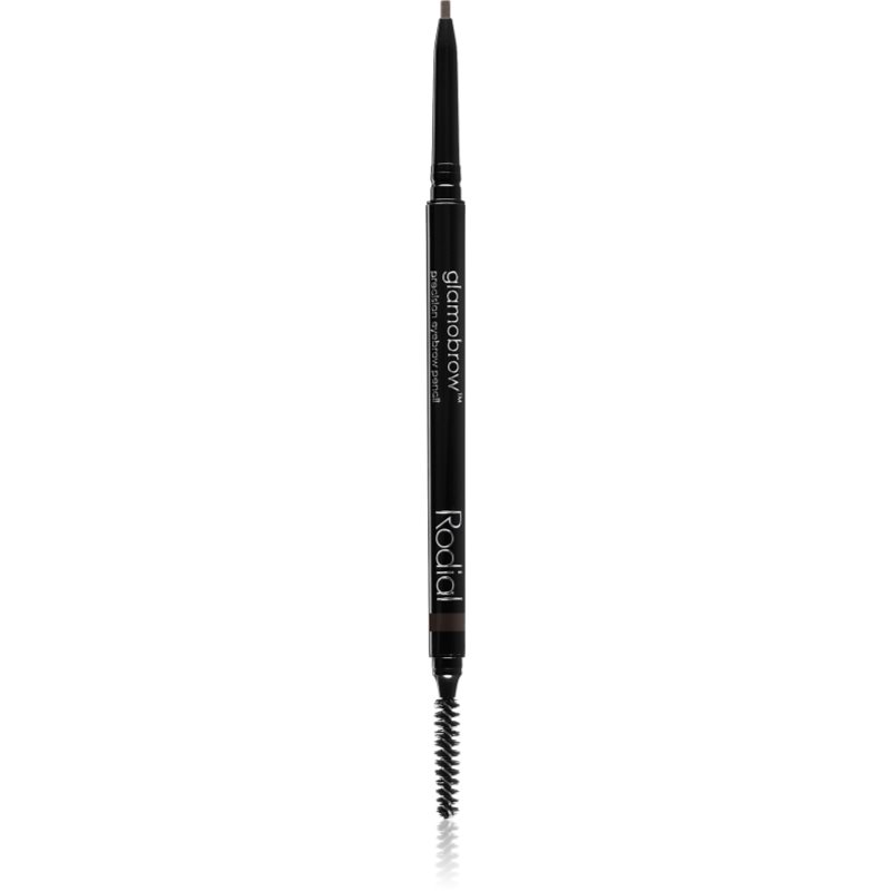 

Rodial Glamobrow двосторонній олівець для брів відтінок Dark Ash Brown