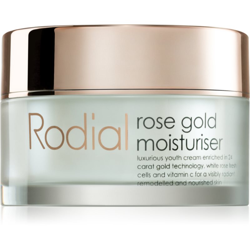 Rodial Rose Gold Moisturiser денний освітлюючий крем із зволожуючим ефектом 15 мл
