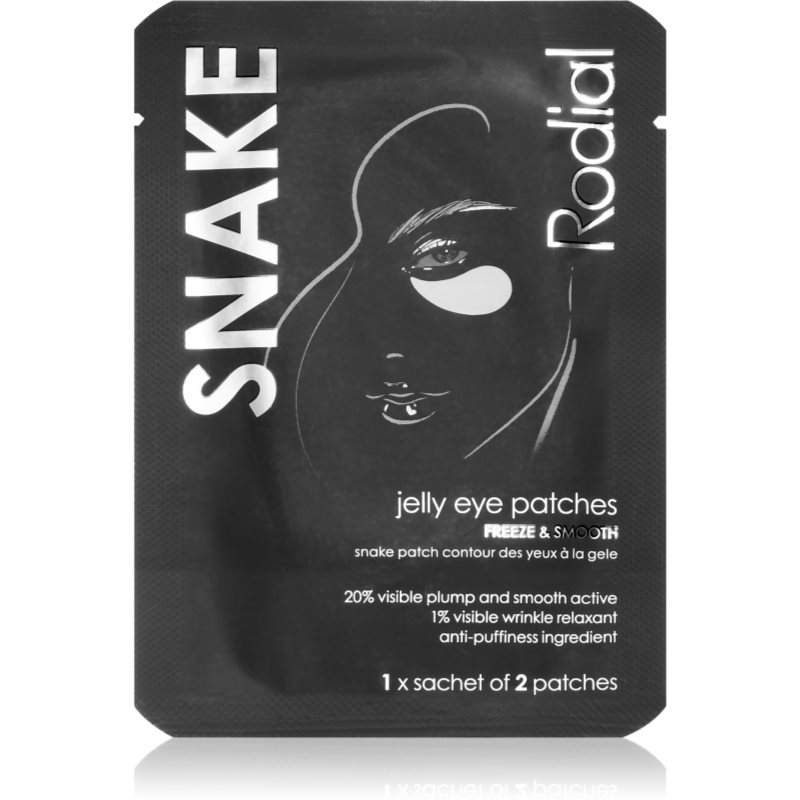 Rodial Snake Jelly Eye Patches гідрогелева маска для шкіри навколо очей 1x2 кс