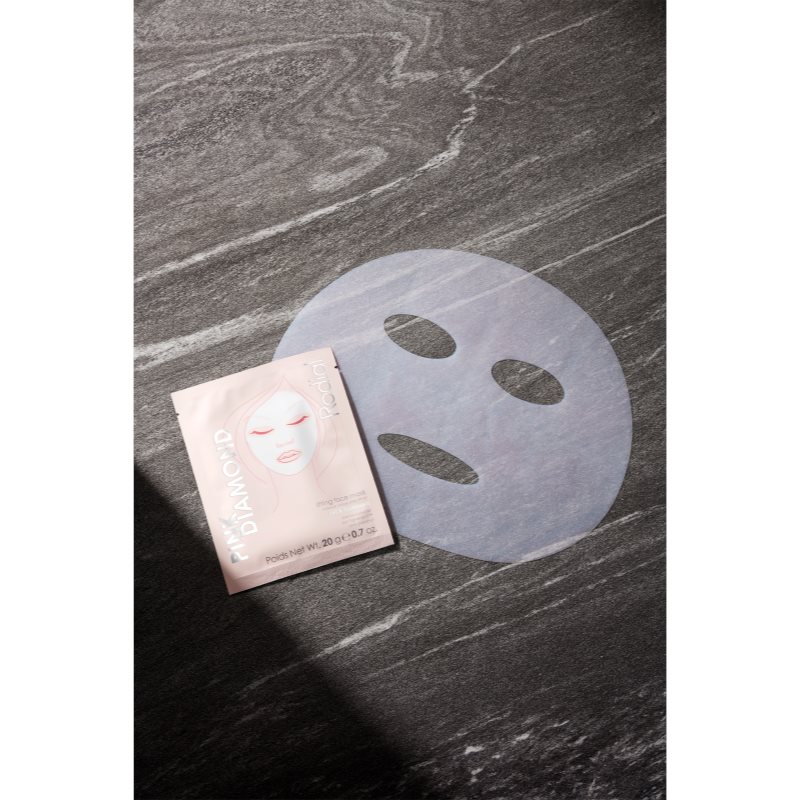 Rodial Pink Diamond Lifting Face Mask Lifting Cloth Mask For The Face 4x1 Pc