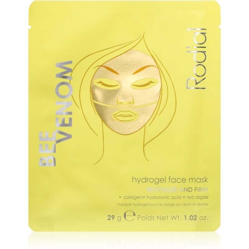 Rodial Bee Venom Hydrogel Face Mask entspannende Hydrogelmaske 29 g