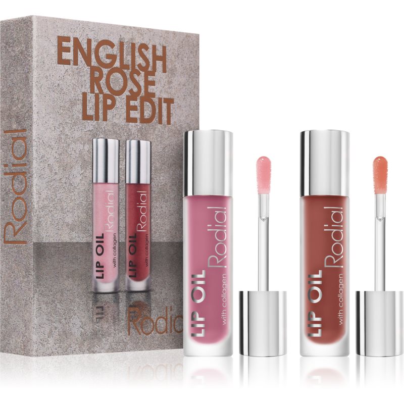 Rodial English Rose Lip Edit gift set for women
