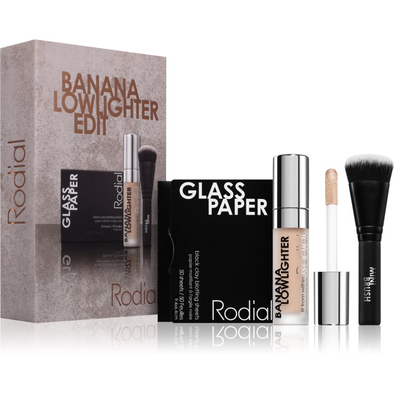 Rodial Banana Lowlighter Edit gift set