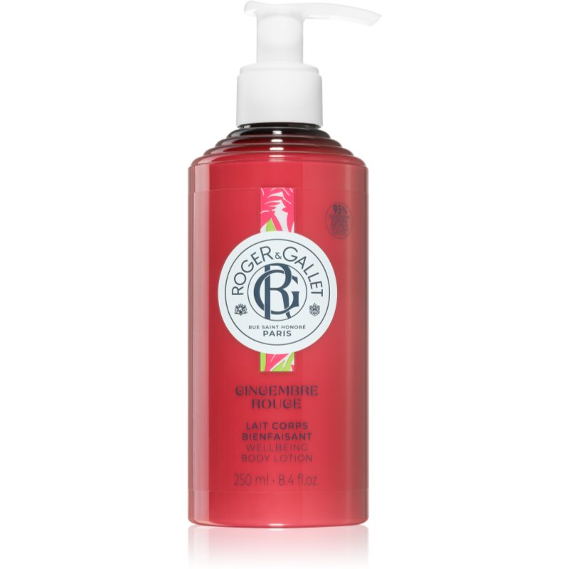 Roger & Gallet Gingembre Rouge perfumed body lotion for women 250 ml
