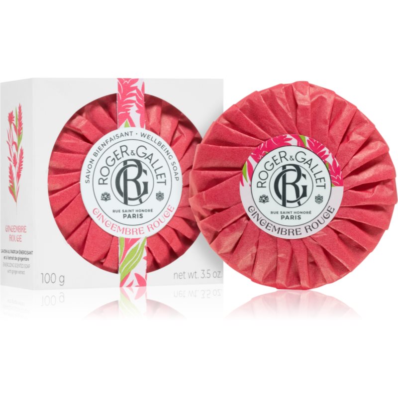 Roger & Gallet Gingembre Rouge парфумоване мило 100 гр