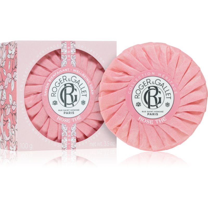 Roger & Gallet Thé Rose parfümierte seife 100 g