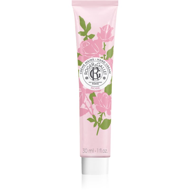 Roger & Gallet Rose krém na ruce a nehty s bambuckým máslem a extraktem z růží 30 ml