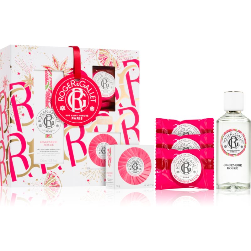Roger & Gallet Gingembre Rouge gift set for women

