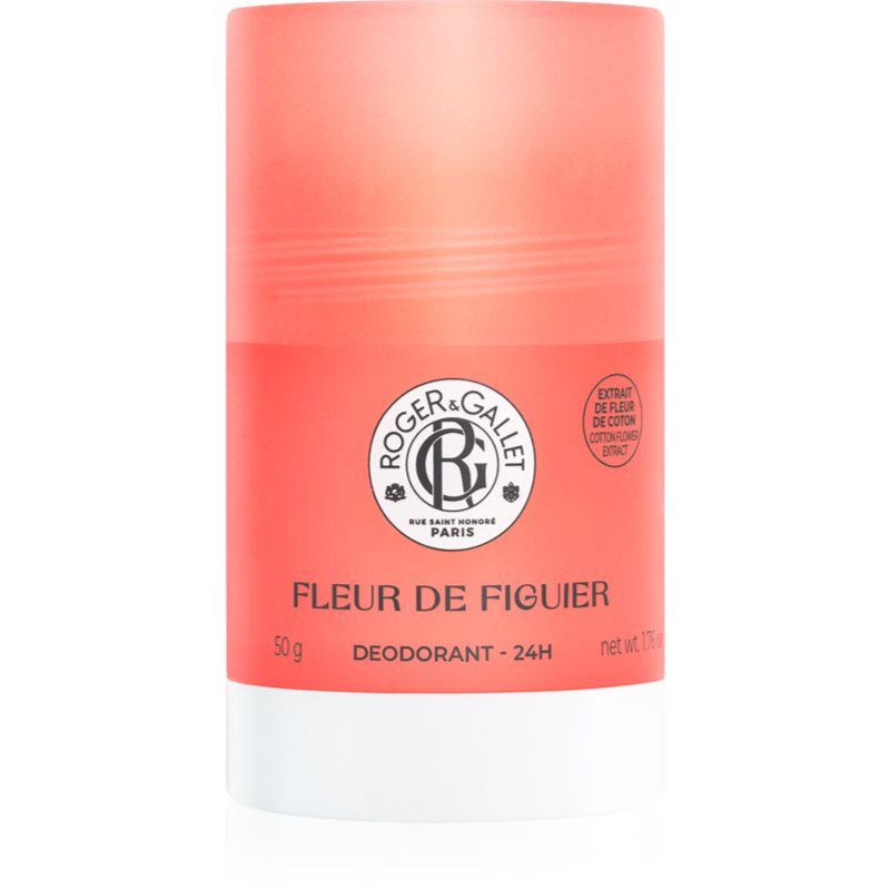 Roger & Gallet Fleur de Figuier tuhý deodorant bez obsahu hliníkových solí s 24hodinovou ochranou pro ženy 50 g