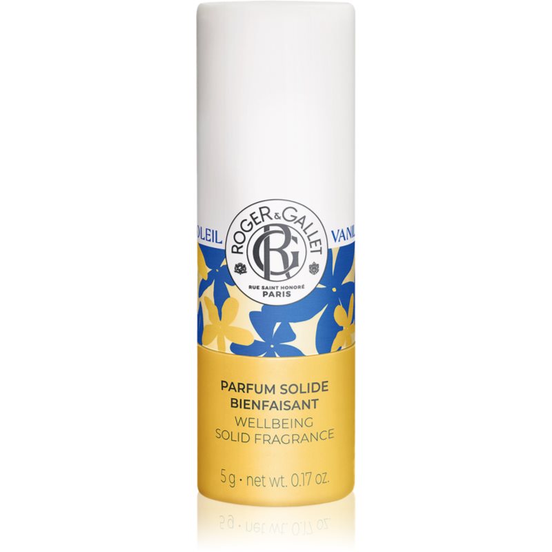 Roger & Gallet Vanille Soleil Wellbeing Solid Fragrance твърд парфюм за жени 5 гр.