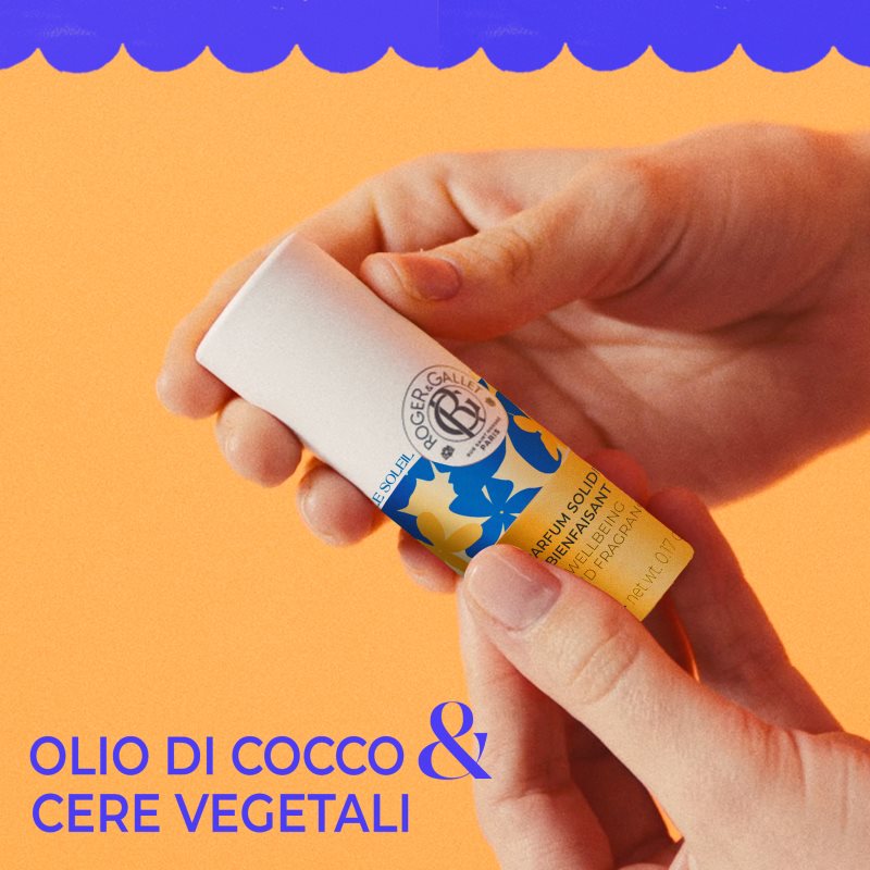Roger & Gallet Vanille Soleil Wellbeing Solid Fragrance tuhý parfém pro ženy 5 g (obrázek 6)