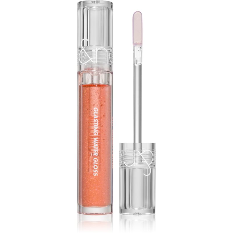 rom&nd Glasting Water sparkle lip gloss with glitter shade #01 Sanho Crush 4,3 g
