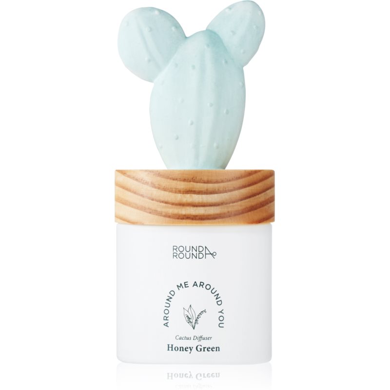 ROUND A‘ROUND Cactus Rabbit - Honey Green Aroma Diffuser With Refill 100 Ml
