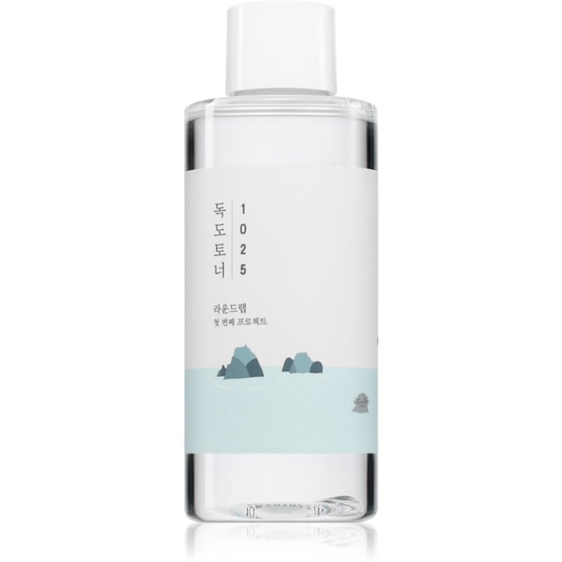 ROUND LAB 1025 Dokdo Toner sanftes Peeling-Tonikum mit feuchtigkeitsspendender Wirkung 100 ml