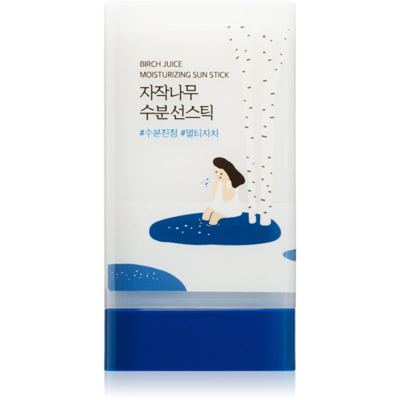 ROUND LAB Birch Juice Moisturizing Sun Stick Sonnencreme-Stick mit kühlender Wirkung SPF 50+ 19 g