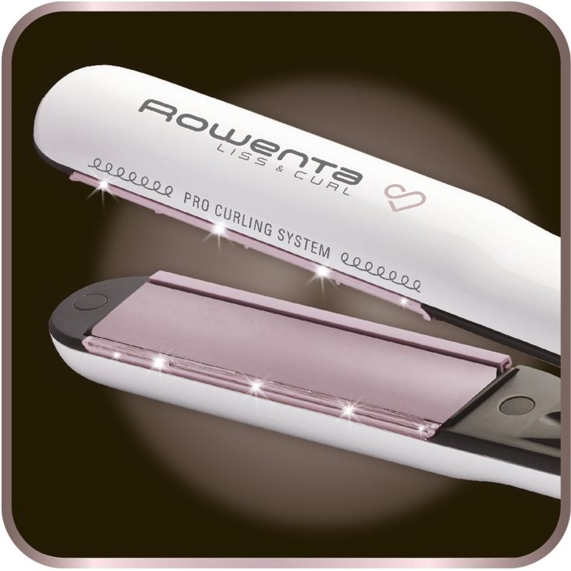 Rowenta Premium Care Liss&Curl SF7660F0 Glätteisen für das Haar