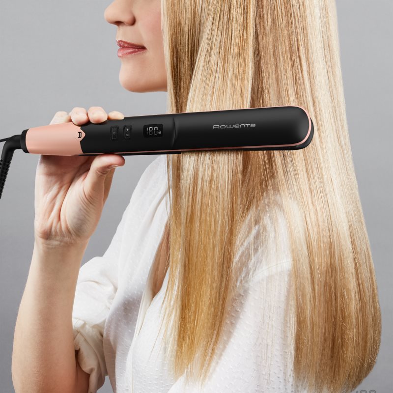 Rowenta Liss & Curl SF4621F0 Hair Straightener Papaya 1 Pc