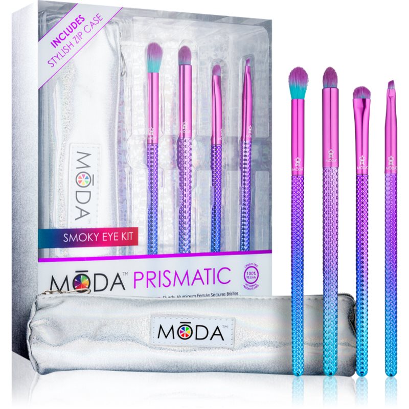 

Royal and Langnickel Moda Prismatic Smokey Eye набір пензликів у футлярі
