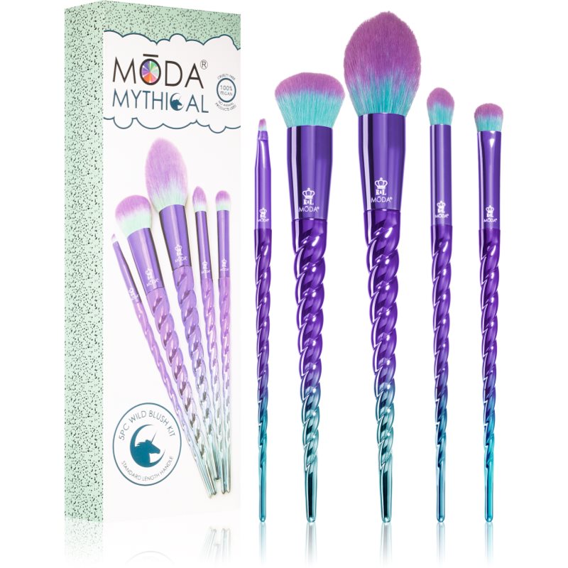 

Royal and Langnickel Moda Mythical набір щіточок для макіяжу для жінок відтінок Sky Traveler