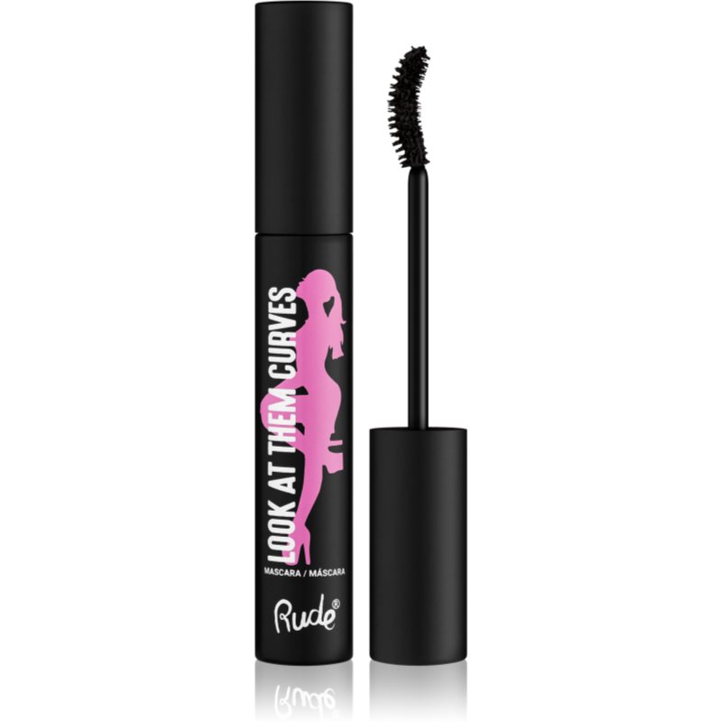 Rude Cosmetics Look At Them Curves formende Mascara Farbton Black 4,8 g