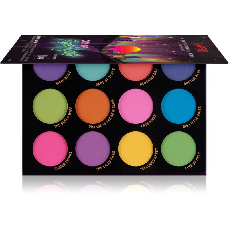 

Rude Cosmetics City of Pastel Lights палітра тіней